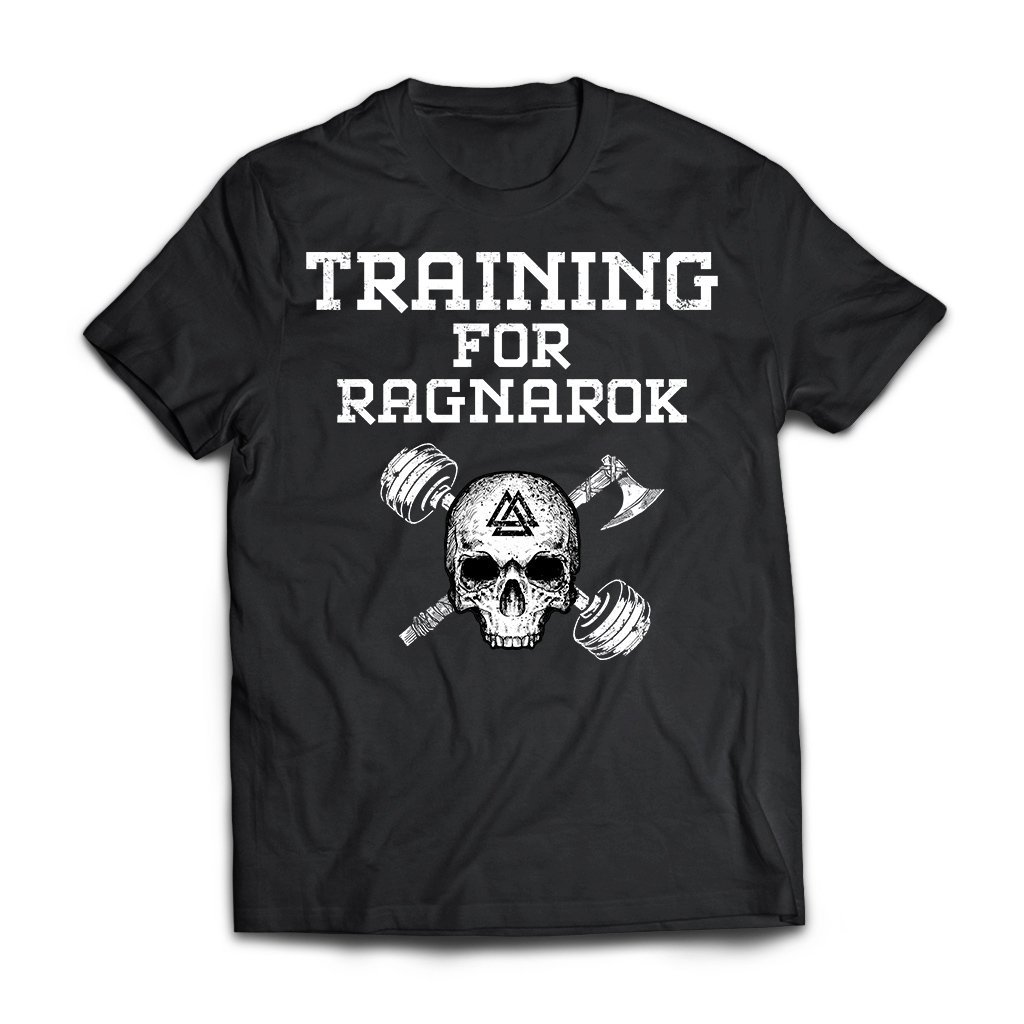 American made, Viking T-shirt, Training For Ragnarok, Front