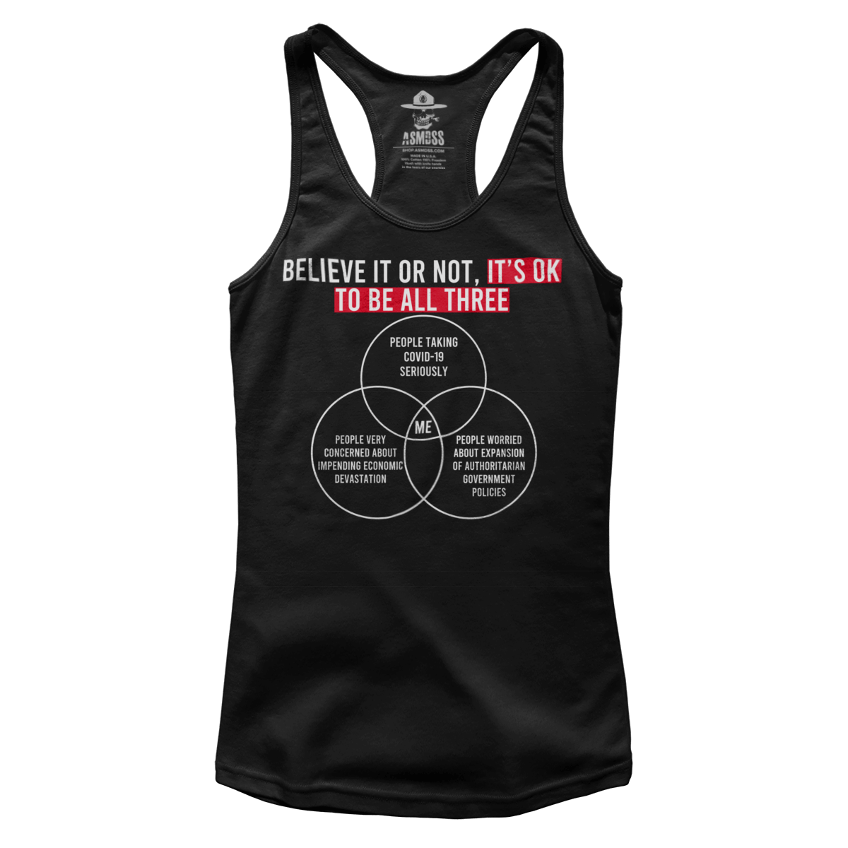 Premium Ladies Racerback Tank