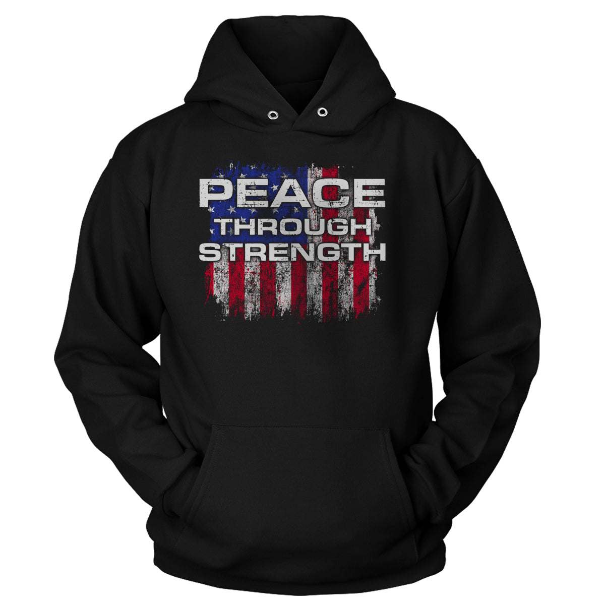 Peace Through Strength v2 Hoodie