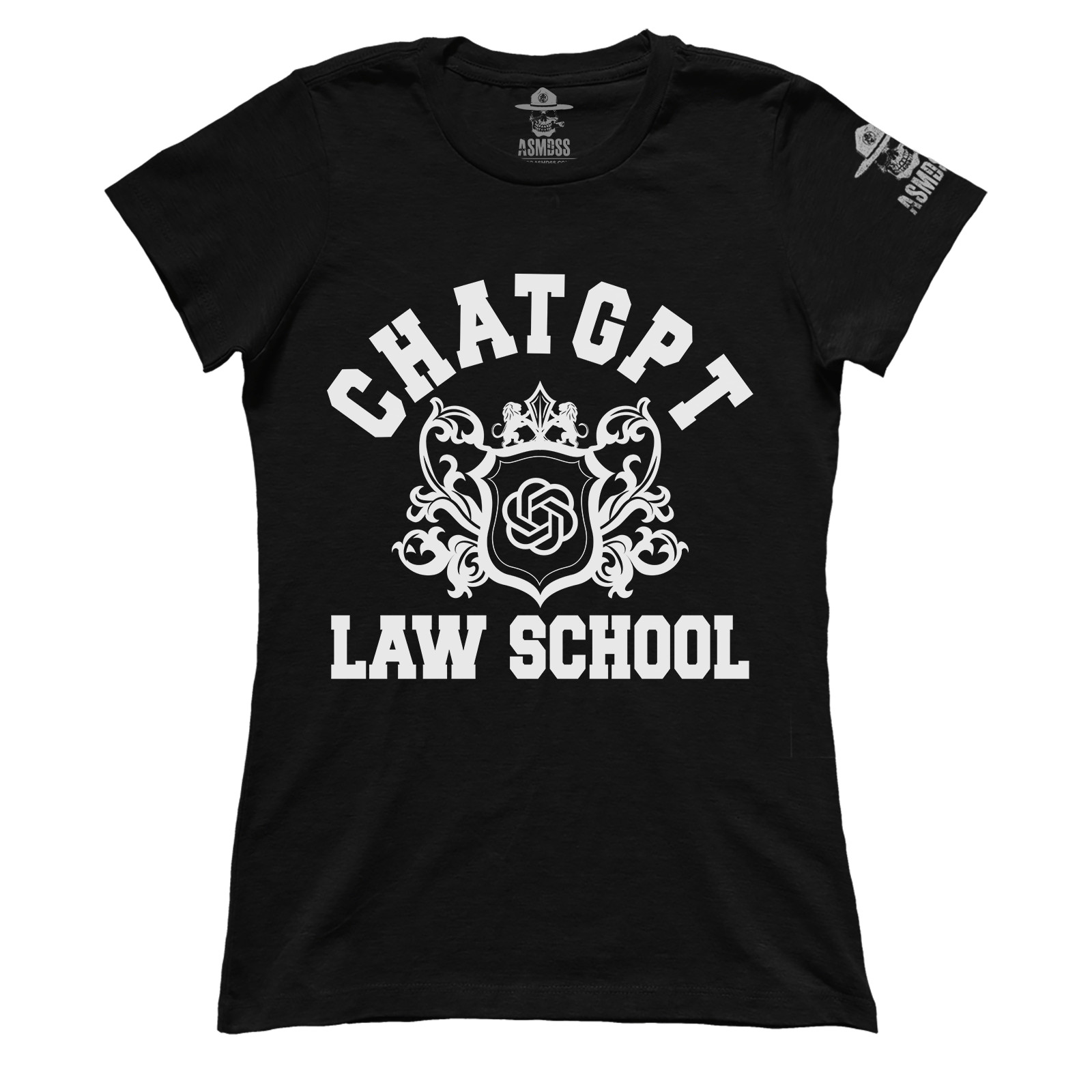 Chat-GPT-LAW-_GIRLS-TEES-BLACK