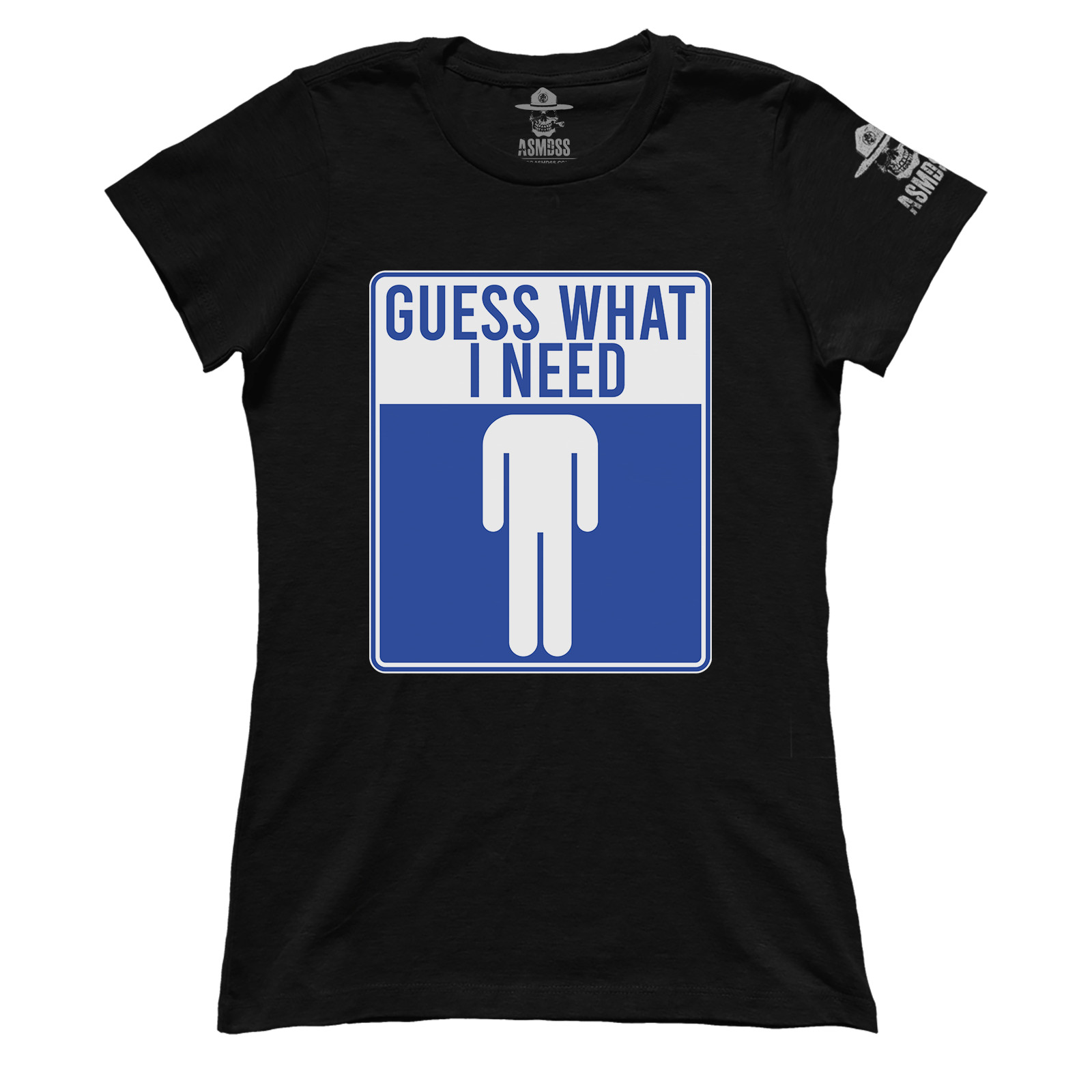Guess-what-I-need_GIRLS-TEES-BLACK