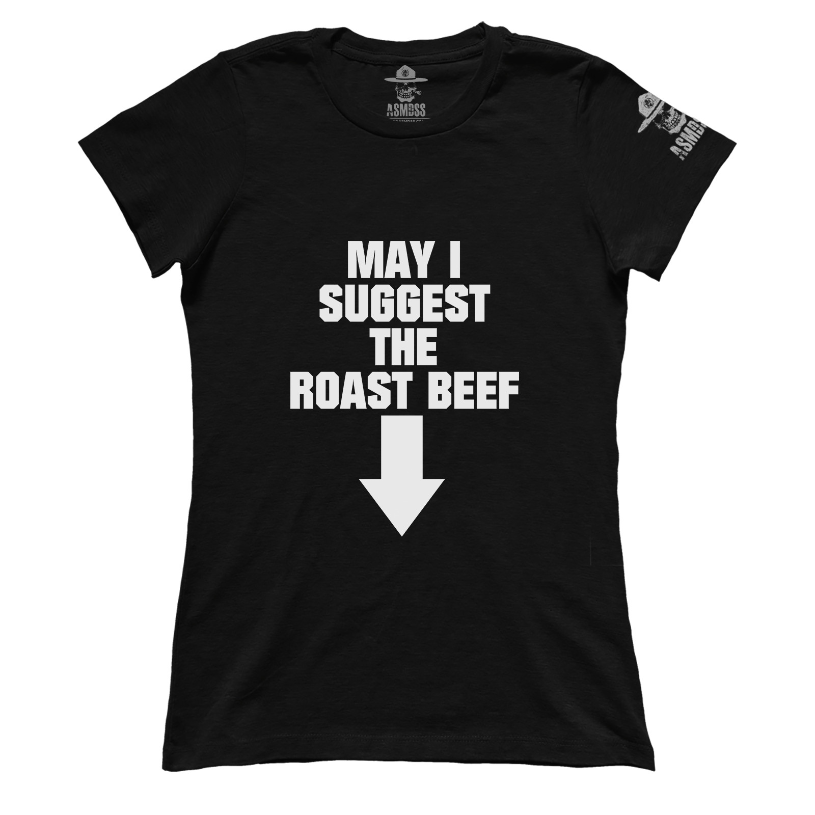 May-I-suggest-the-Roast-Beef_GIRLS-TEES-BLACK