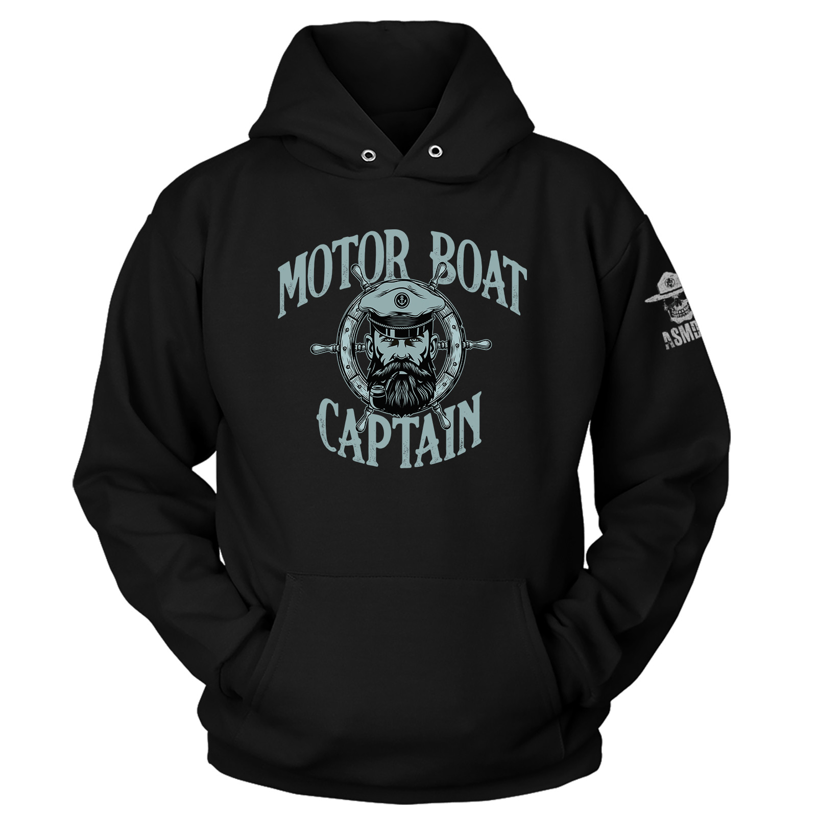 Motorboat-Captain_HOODIES-BLACK