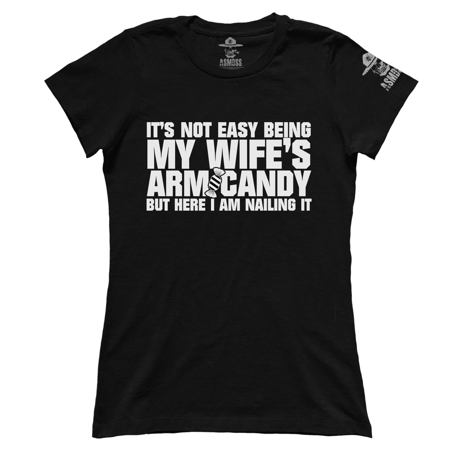 My-Wifes-Arm-Candy_GIRLS-TEES-BLACK