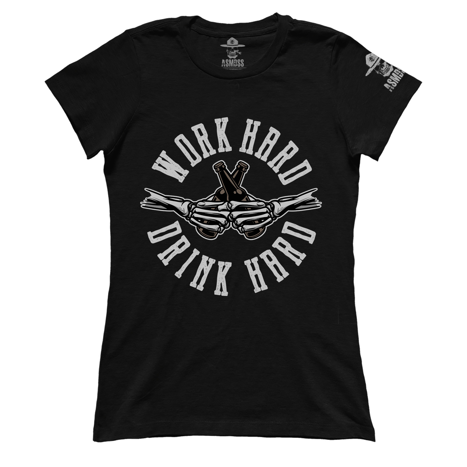 Work-Hard-Drink-Hard_GIRLS-TEES-BLACK